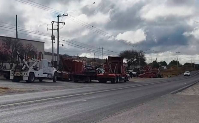 Catean predio y aseguran unidades robadas en Miahuatlán