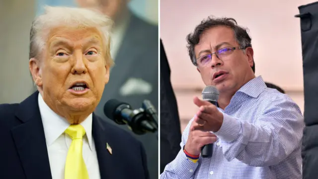 Petro rechaza acusación de Trump y advierte a EU sobre posibles ataques en colombia