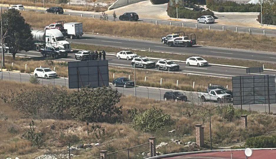 Balea a un hombre y tras persecución aérea lo detienen en Puebla