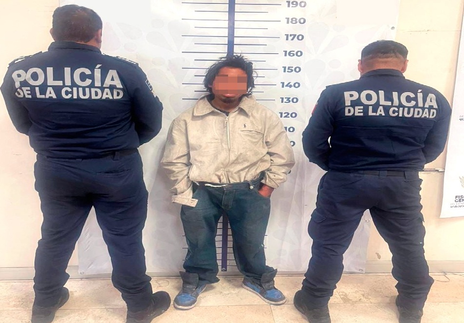 Detienen a presunto responsable de causar actos vandálicos en Catedral de Puebla