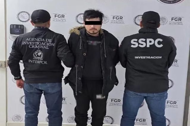 Detienen en Pachuca a fugitivo del FBI buscado por homicidio en EU