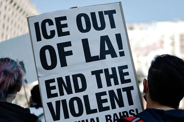 Miles marchan en Estados Unidos en rechazo a detenciones de ICE