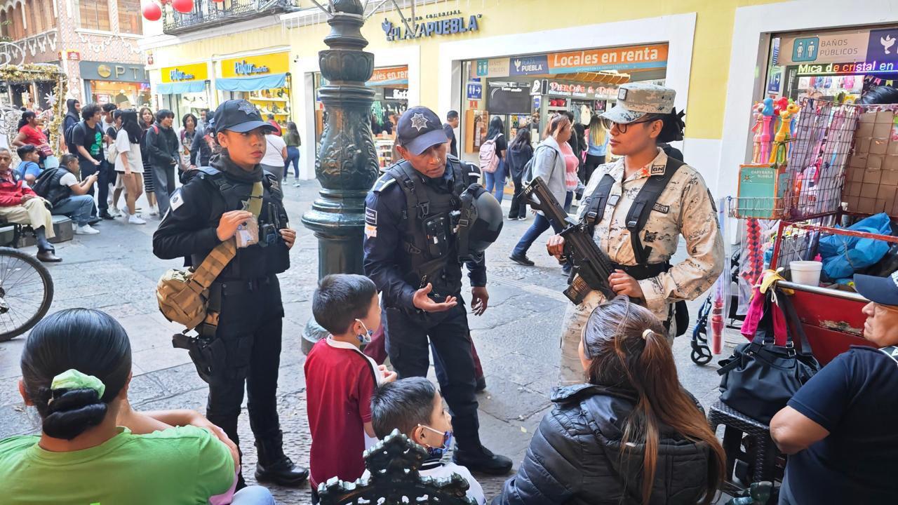 En Día de Reyes, privilegia gobierno de Puebla Seguridad y Protección de Familias
