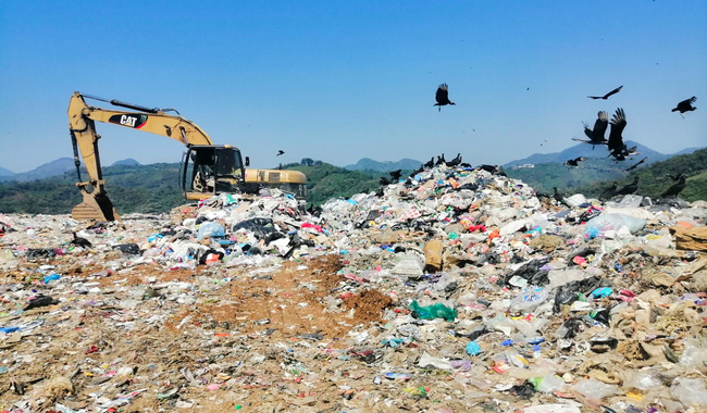 Profepa clausura el relleno sanitario de Huehuetla, Puebla