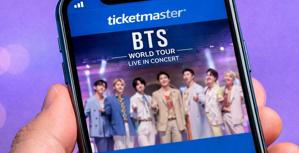 Ticketmaster defiende la venta digital para BTS y alerta contra la reventa