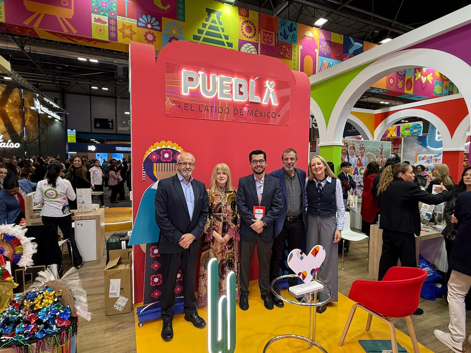 Presentes los atractivos de la ciudad de Puebla en FITUR: Pepe Chedraui