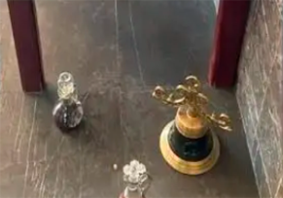 Roban artículos religiosos de capilla en el barrio de Tecoac, en El Seco