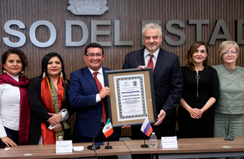 Conmemora Congreso del Estado 135 años de relaciones diplomáticas entre México y Rusia