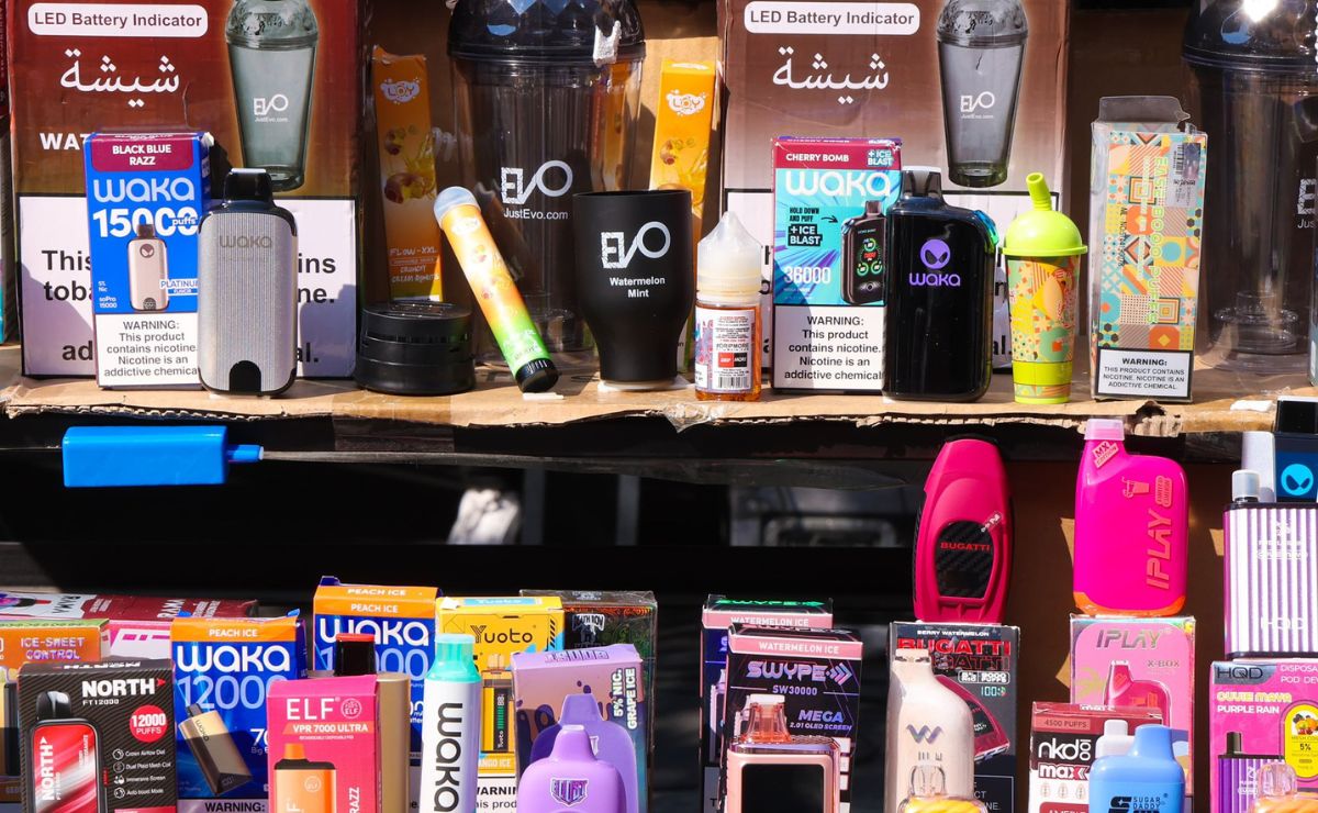 Fueron decomisados más de 50 mil vapeadores en la CDMX