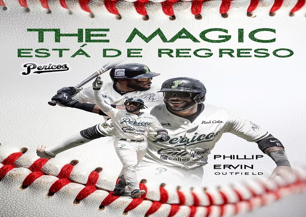 Phillip Ervin regresa a los Pericos de Puebla para este 2026