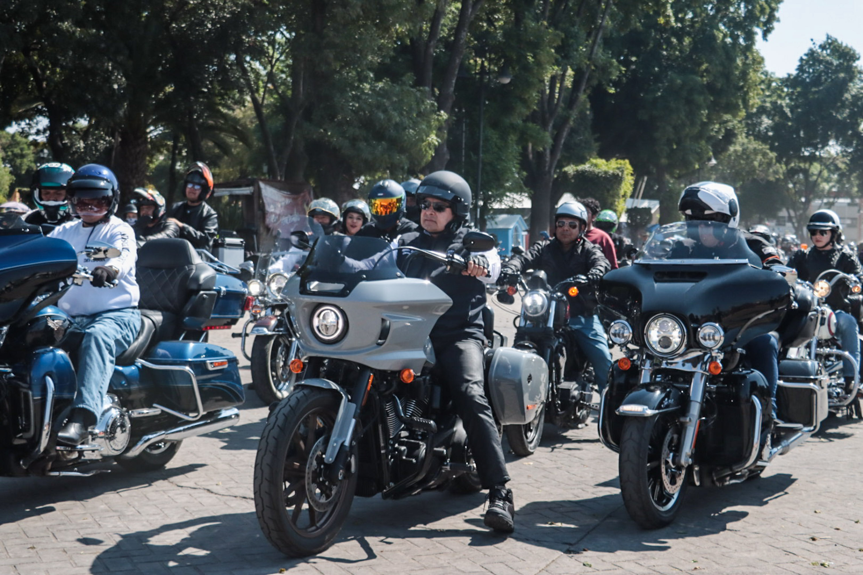 Rugieron los motores de tres mil Caballos de Acero en San Pedro Cholula