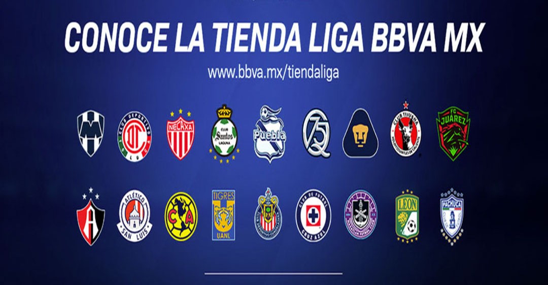 Lanzamiento Tienda Oficial en Línea de la Liga BBVA MX
