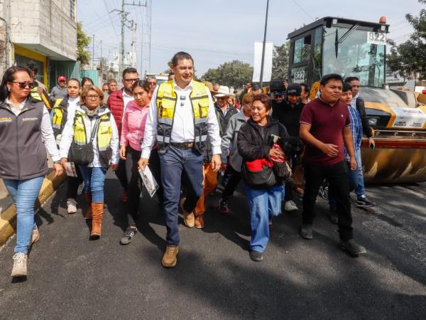 Gobierno Estatal transforma la carretera Puebla-Tlaxcala; registra 40% de avance