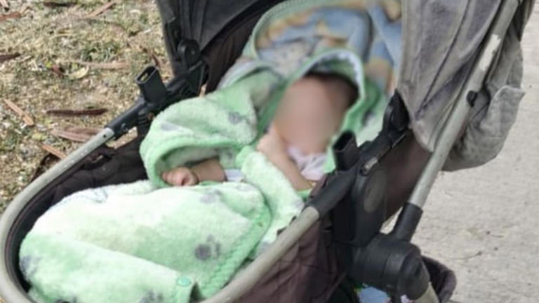 Abandonan a un bebé de 5 meses en plaza pública de Nuevo León 