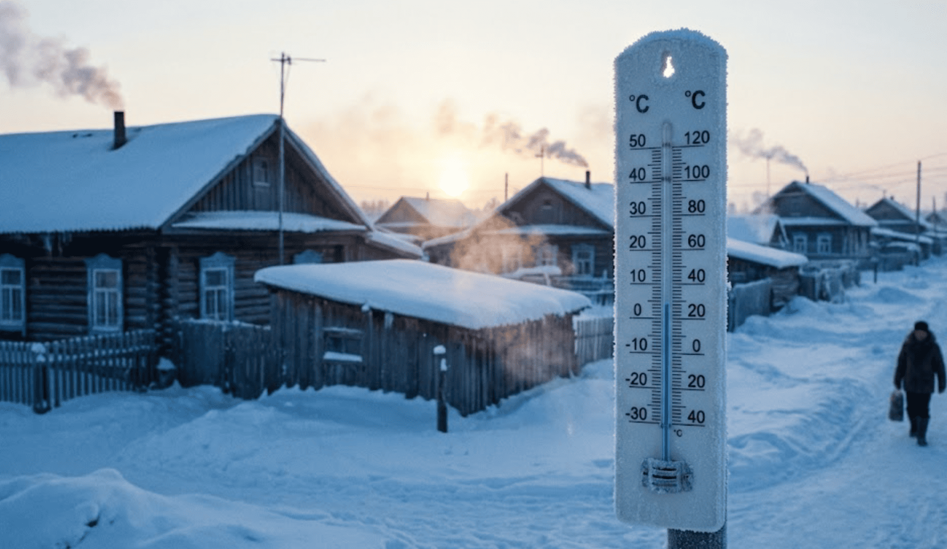 Oymyakon , el lugar más frío del mundo, registra el enero más caluroso de su historia