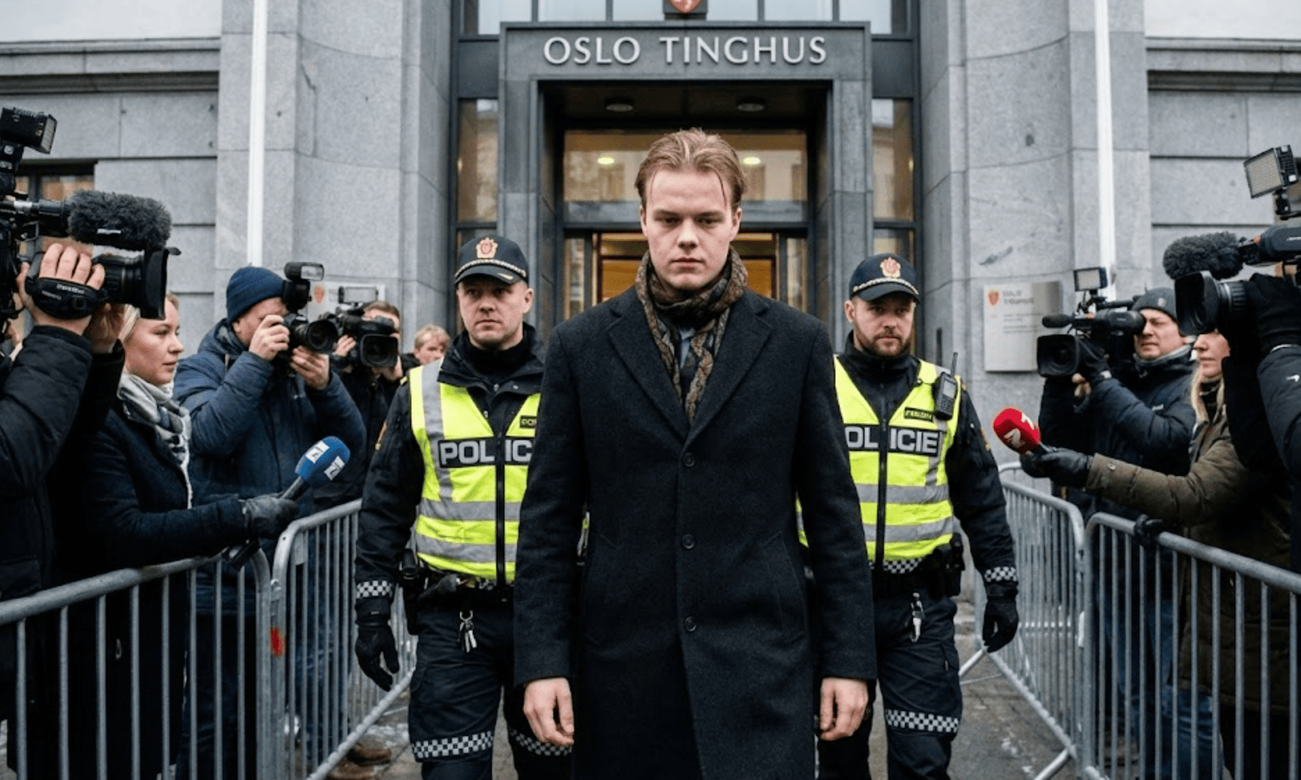 Hijo de la princesa heredera de Noruega es detenido de nuevo a un día de su juicio por violación