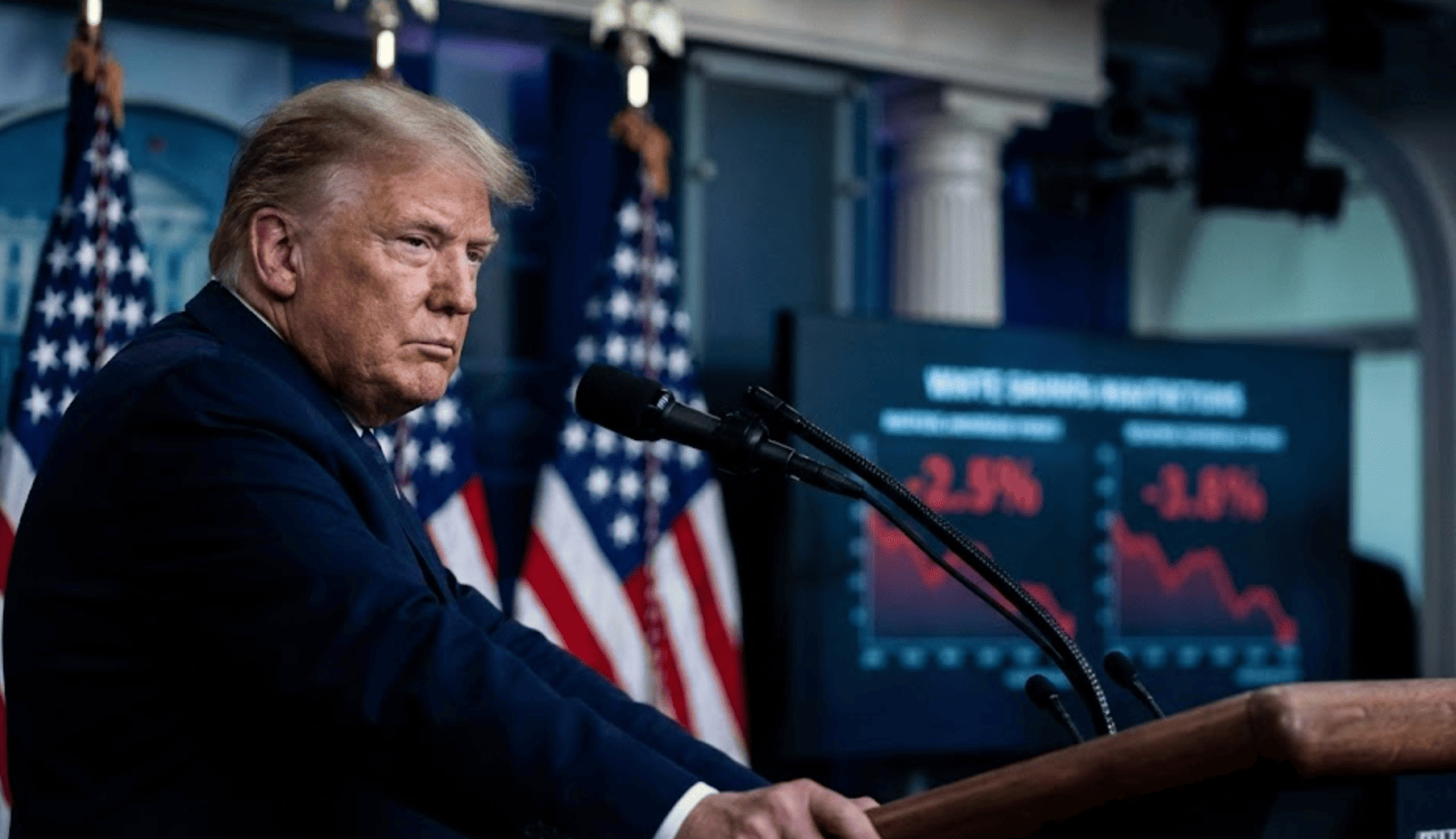 El 52% de los estadounidenses cree que Trump ha empeorado la economía