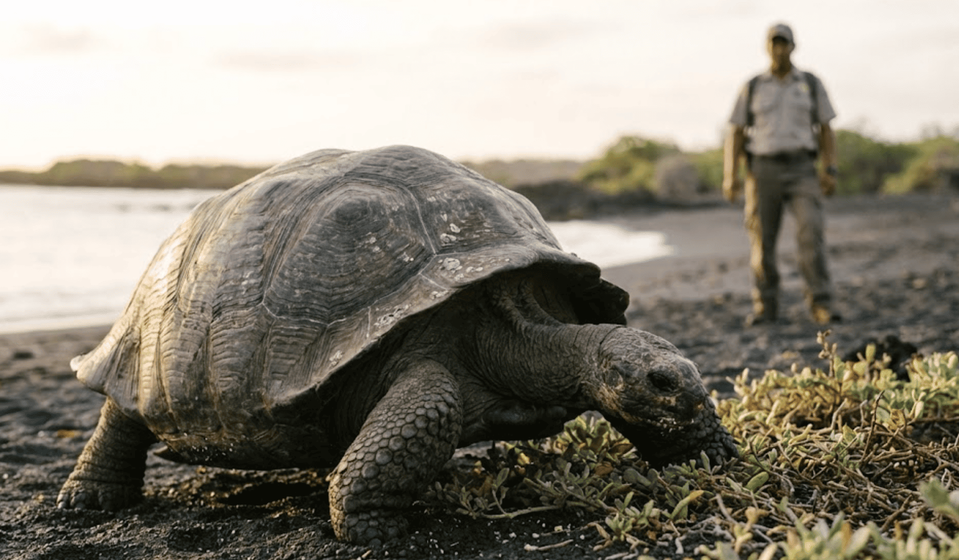 Ecuador libera 277 tortugas gigantes en Galápagos como parte de un programa de conservación