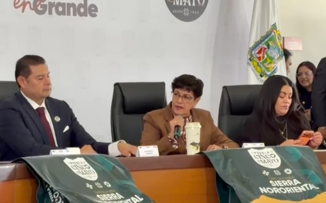 Habilitan transporte público provisional con cuatro corredores en Puebla