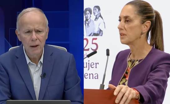 Orfebrería periodística de Gómez Leyva sobre Sheinbaum, Trump y Salinas Pliego