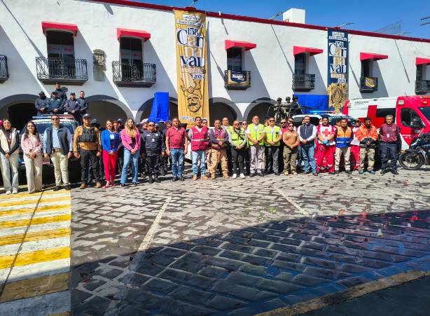 Resguardarán 500 efectivos Huejotzingo durante el Carnaval