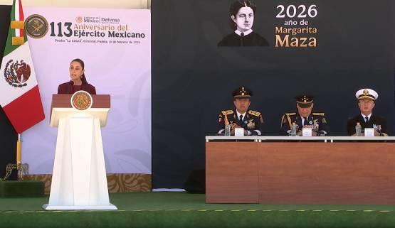 Fuerzas Armadas son garantía de soberanía: afirma Sheinbaum desde Oriental 