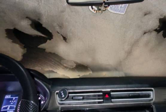 Frío tiñe de blanco autos y campos esta madrugada en Puebla