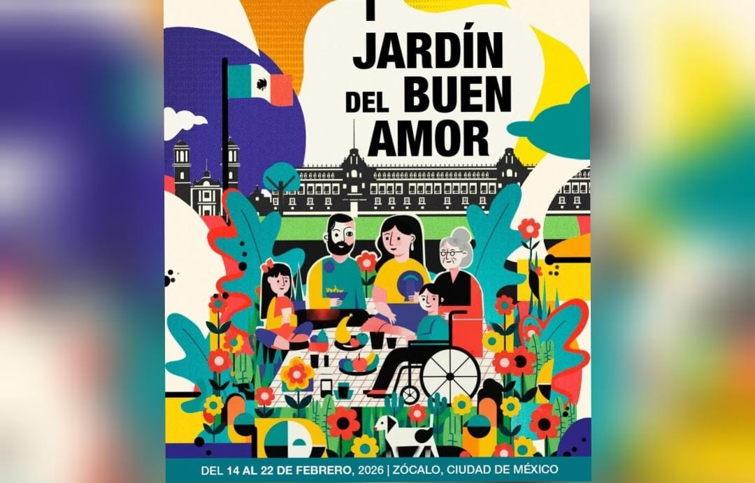 Este 14 de febrero ven a disfrutar del Jardín del Buen Amor en CDMX 