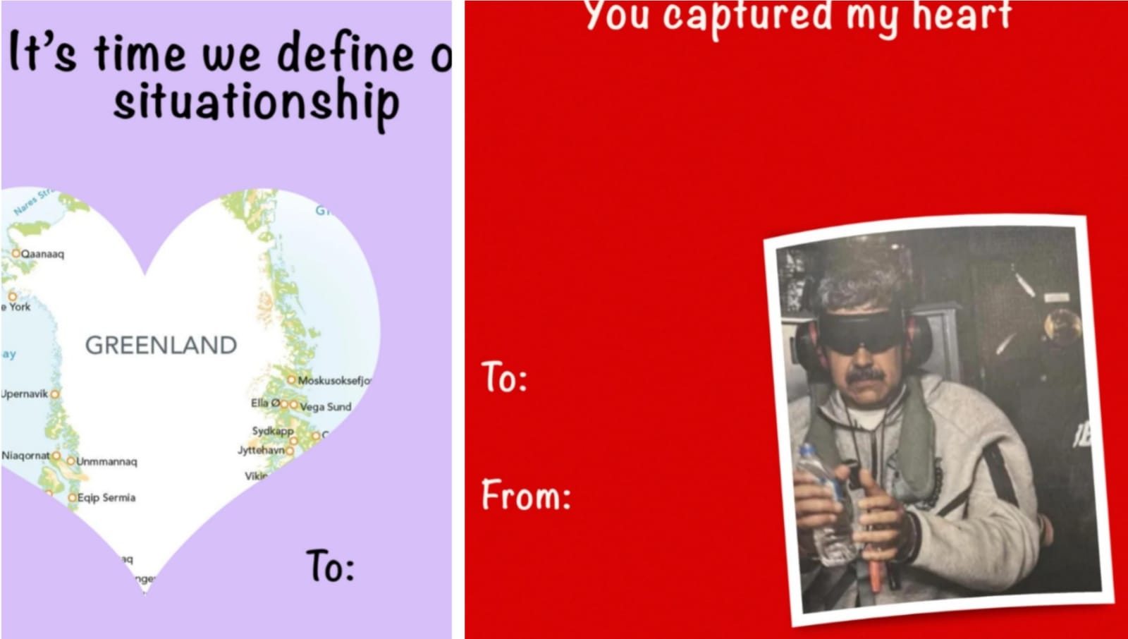 Casa Blanca publica tarjetas por el día de San Valentín con polémicos mensajes 