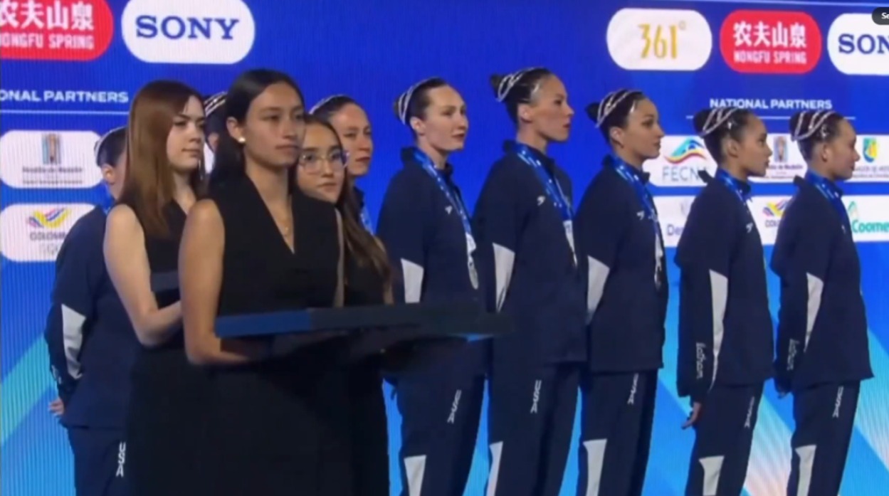 Natación Artística Mexicana conquista el oro mundial 