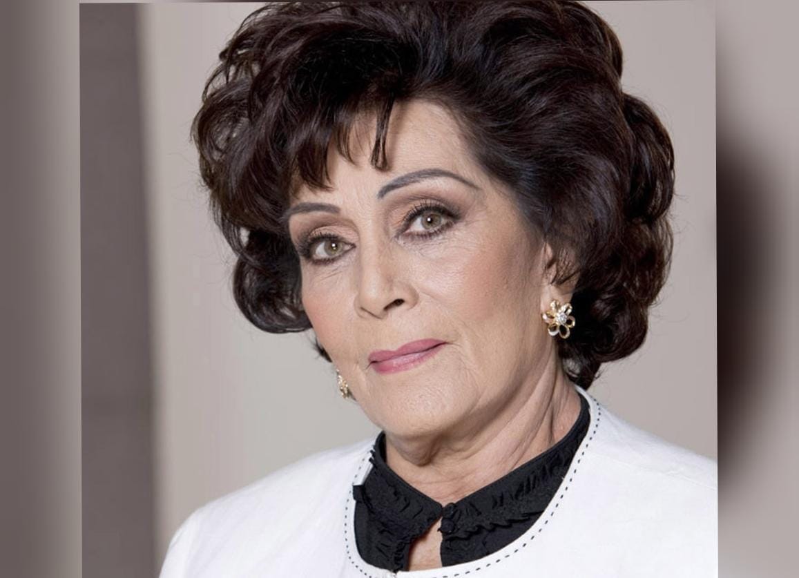 Reaparece la actriz Irma Dorantes a sus 91 años, viuda de Pedro Infante 