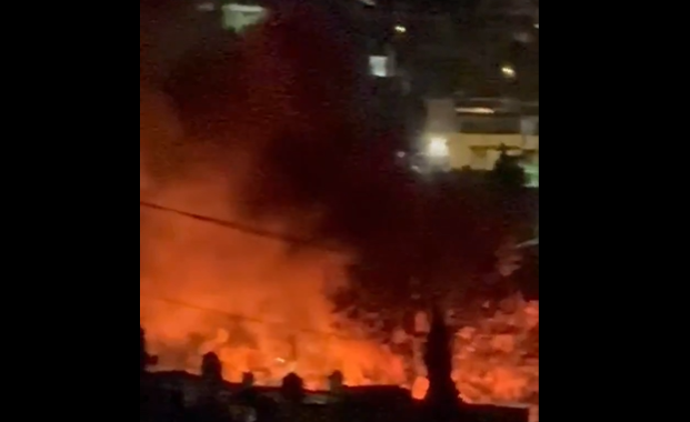 Se registra incendio en la colonia Álamos Vista Hermosa de la capital poblana