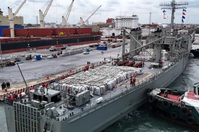 México envía 1,193 toneladas de ayuda humanitaria a Cuba desde Veracruz