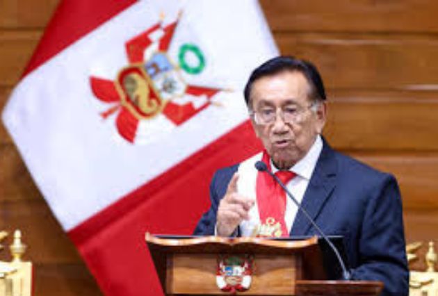 José María Balcázar podría ser arrestado tras solo un día como presidente