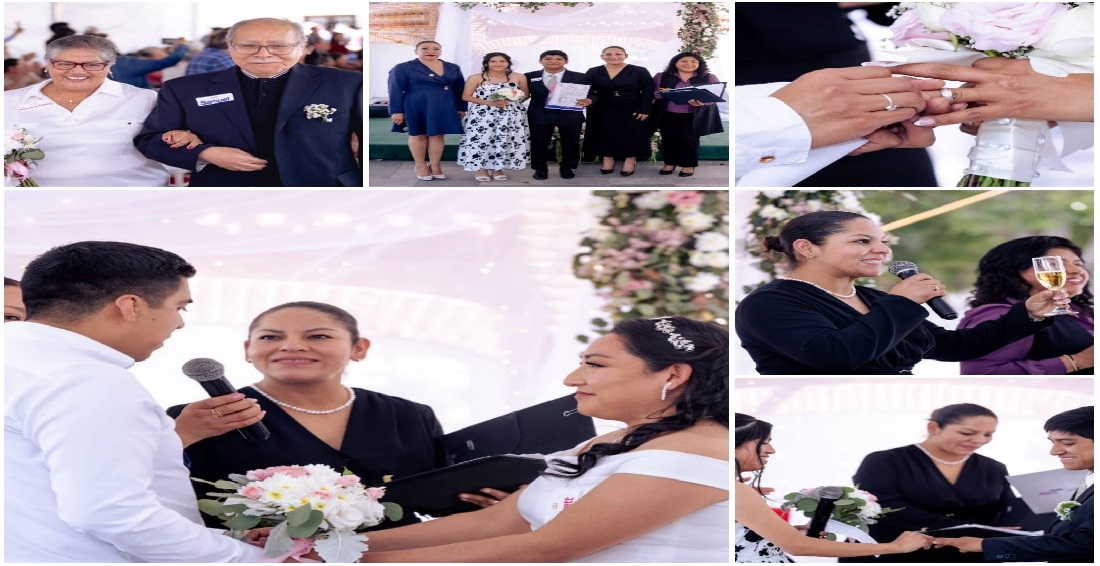 Brinda Cuautle certeza jurídica a familias sanandreseñas con Bodas Gratuitas