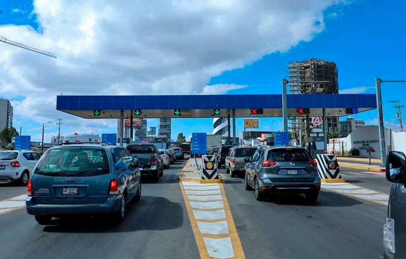 Se registra asalto en las oficinas de las casetas de la Vía Atlixcáyotl