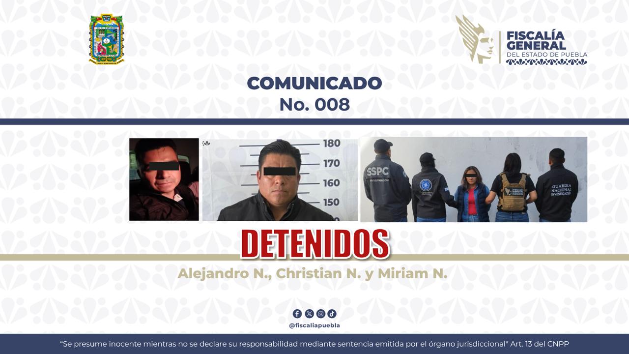 Hay cinco detenidos por el asesinato de Karina y Alexandro: Fiscalías