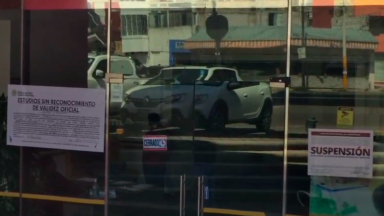 Profeco y SEP colocan sellos de suspensión en Centro Universitario Harvard 