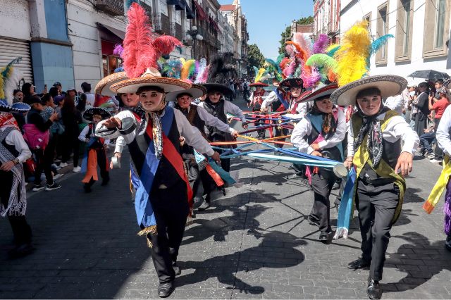 Este domingo 1 de marzo, calles de Puebla se cerrarán por los Huehues