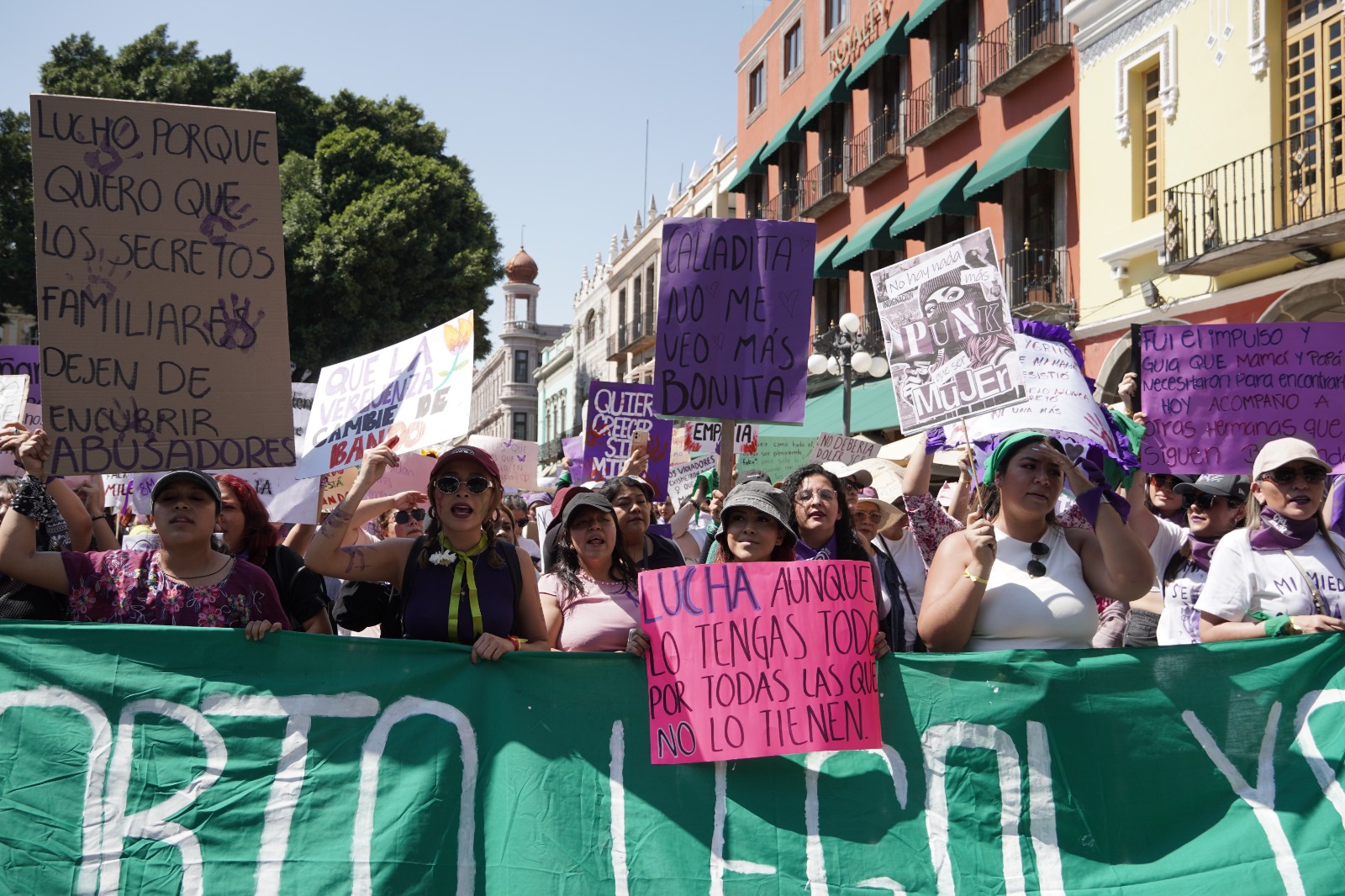 No existirá blindaje a monumentos durante marchas de 8M en Puebla capital
