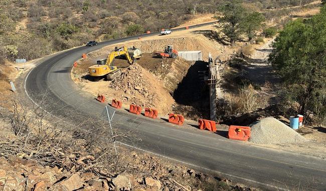 Modernización de la Cuautla-Tlapa, con avance 90%; unirá a Morelos, Puebla y Guerrero