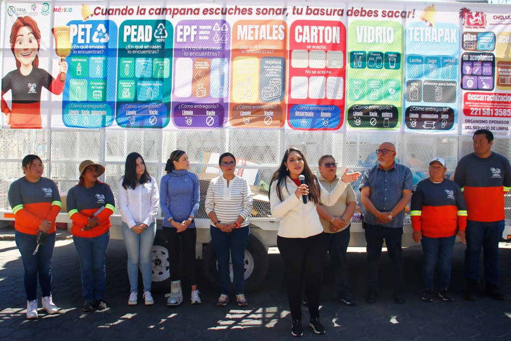 Da Tonantzin Fernández banderazo de arranque a La Ruta del Reciclaje