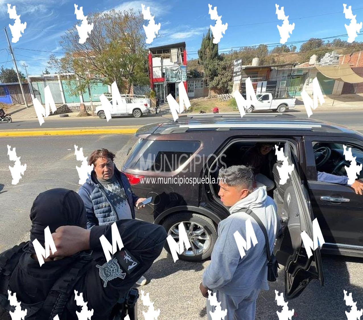 Frustran robo previo a la venta de una camioneta en Texmelucan