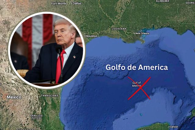 Controversia internacional por el “Golfo de América” de Estados Unidos