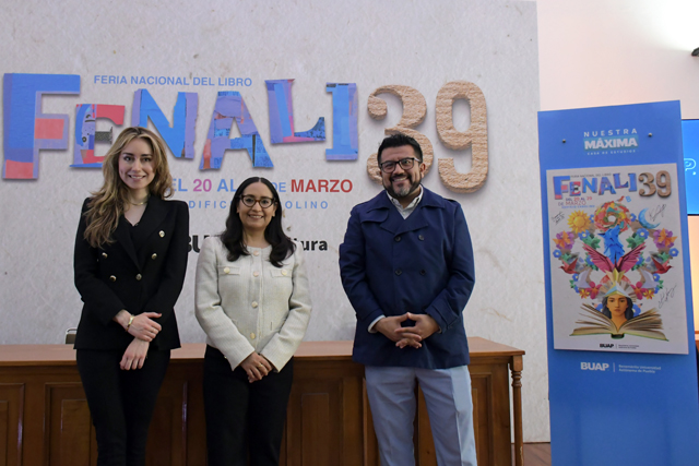 Anuncia BUAP la FENALI 39, del 20 al 29 de marzo