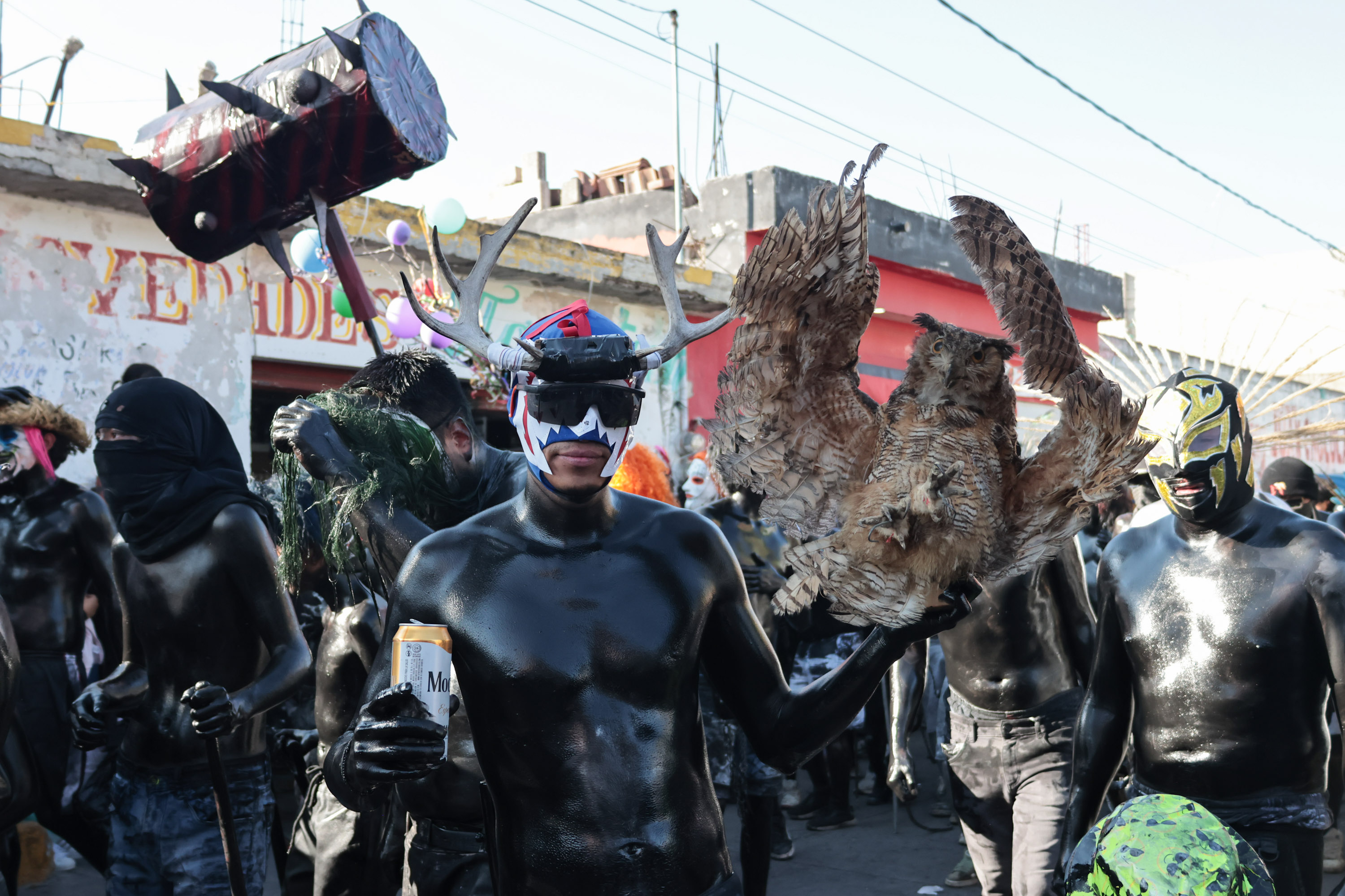 VIDEO Concluye Carnaval de los Xinacates en San Nicolás de los Ranchos