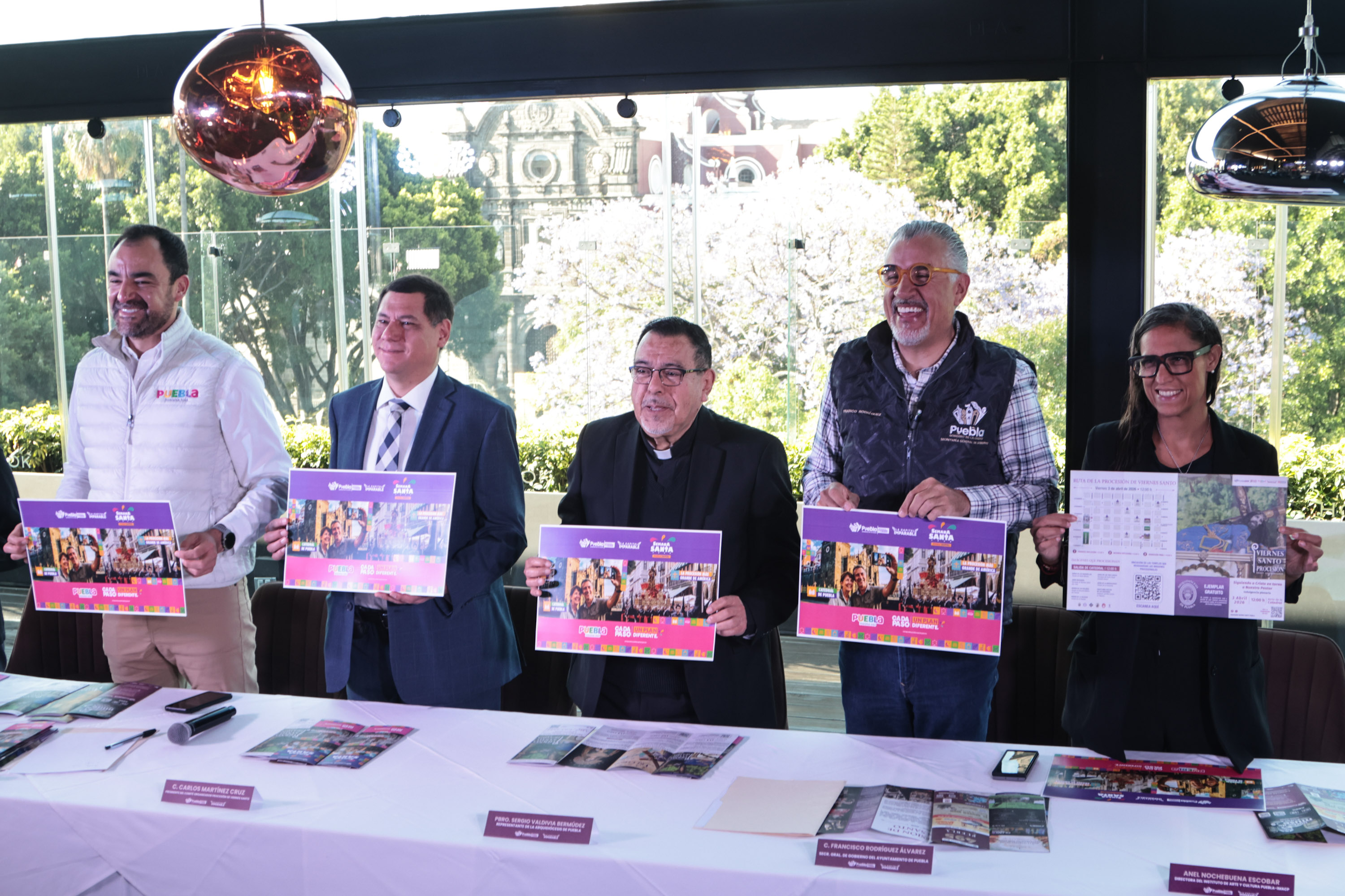 VIDEO Todo listo para el Viernes Santo en Puebla, seguridad garantizada para visitantes
