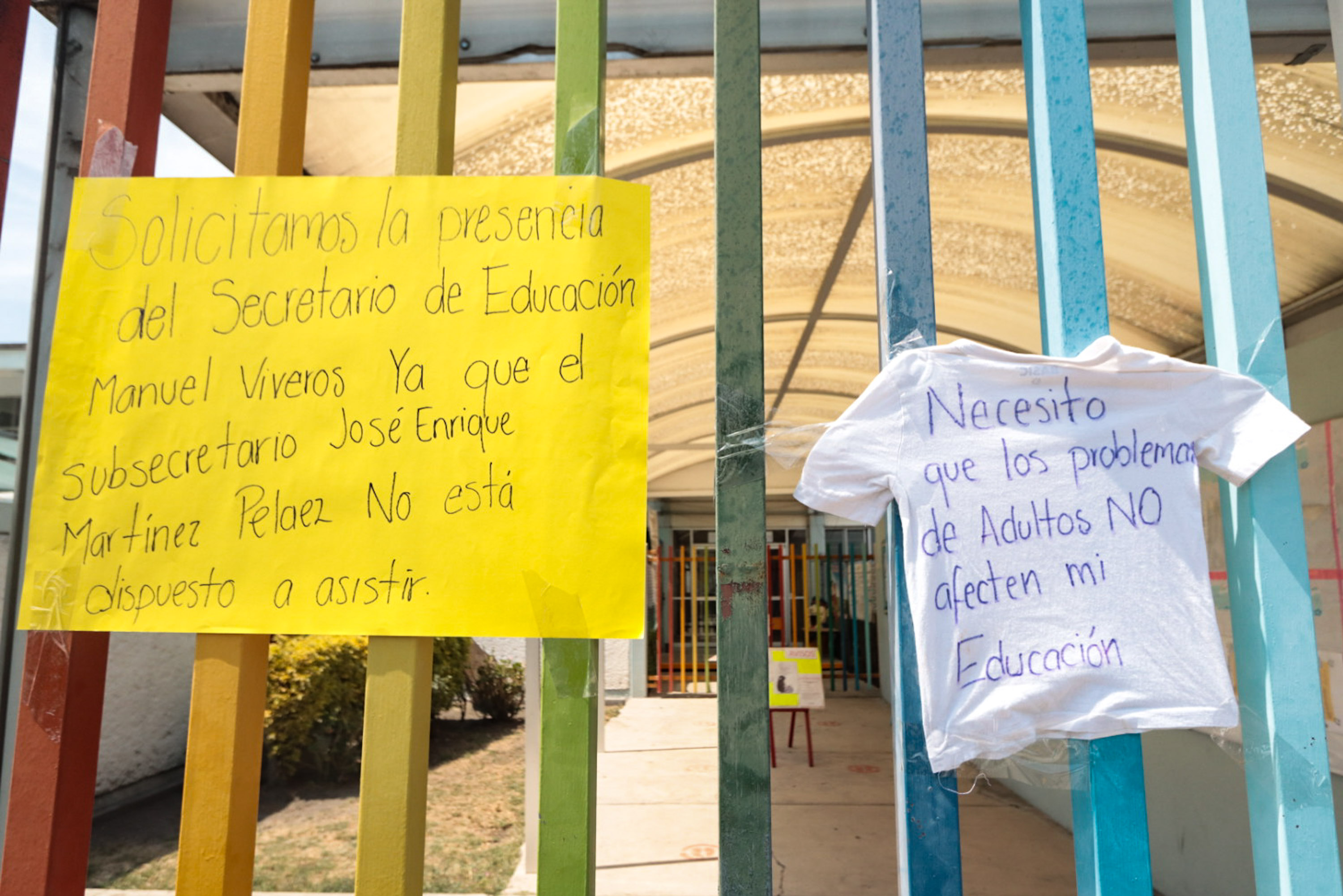 Padres de familia exigen salida de la directora del Cendi No. 3 en Puebla