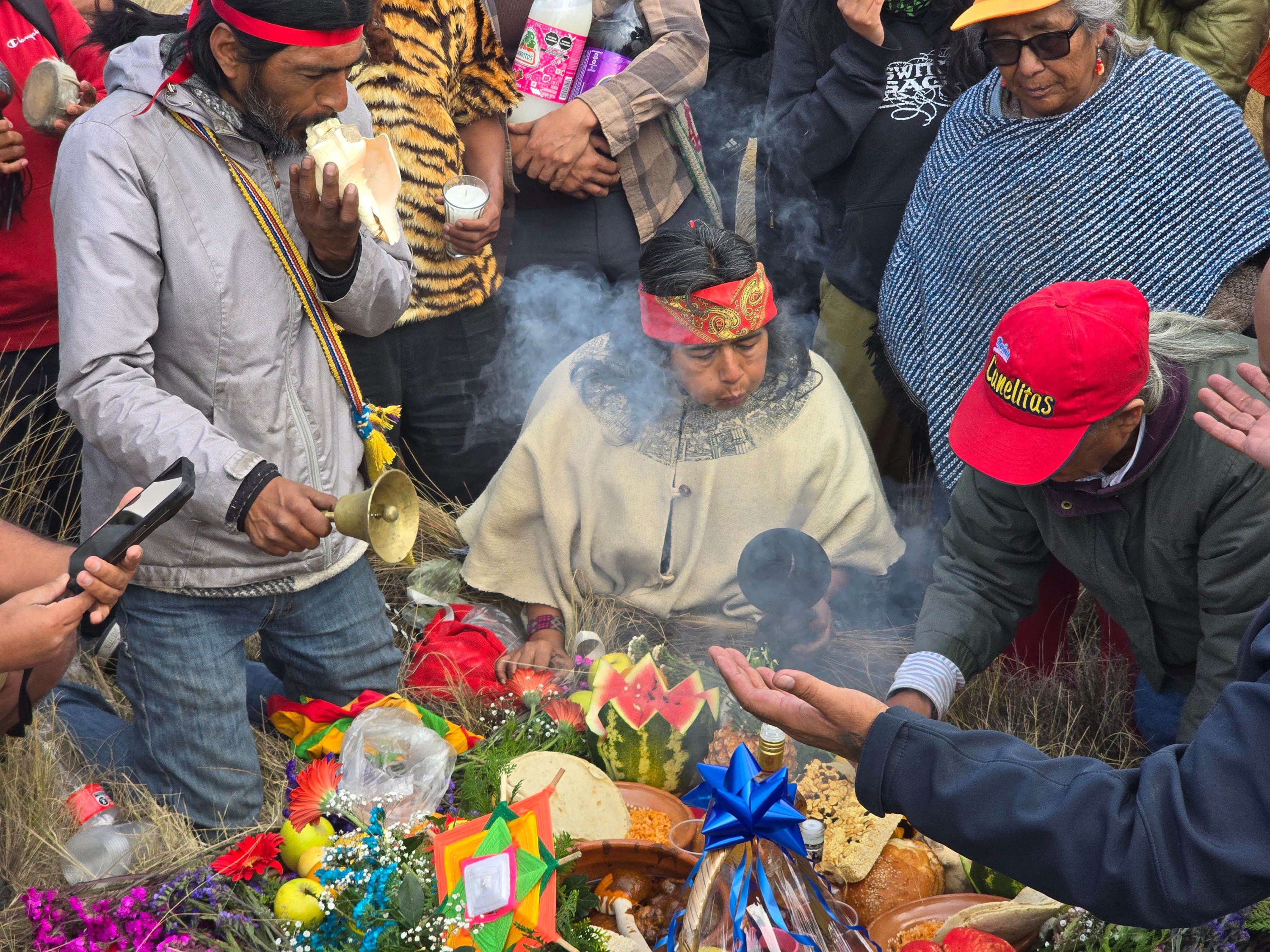 Celebran pobladores de Xalitzintla cumpleaños de Don Goyo