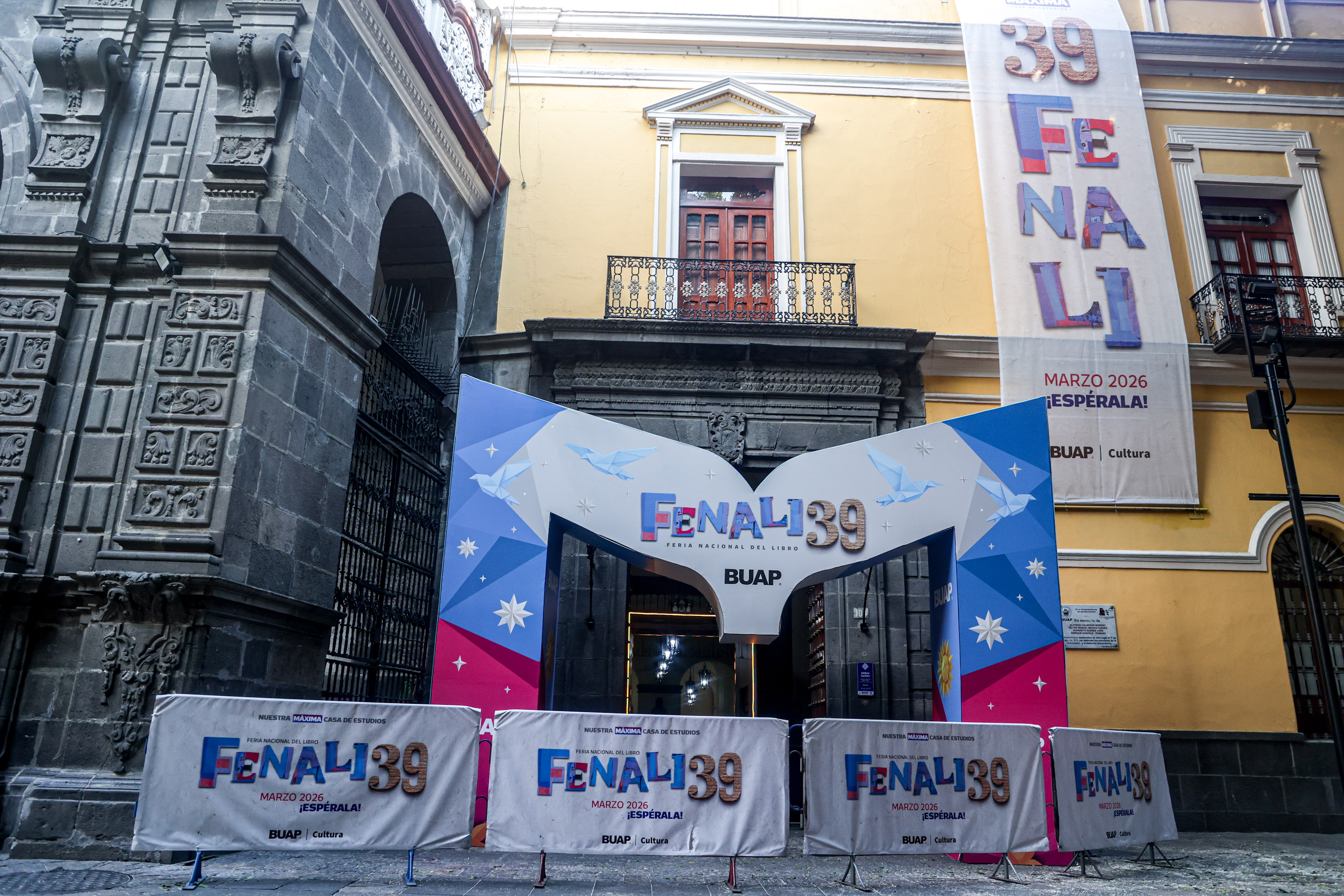 Todo listo para la edición 39 de la FENALI BUAP